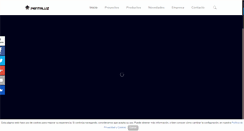 Desktop Screenshot of pentaluz.es