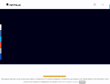 Tablet Screenshot of pentaluz.es